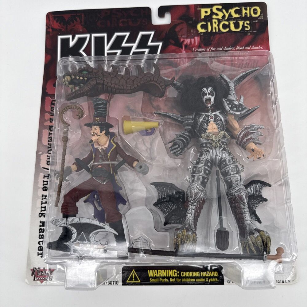 McFarlane Toys KISS Psycho Circus Gene Simmons Ring Master Set